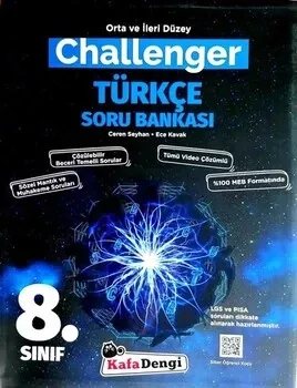 Kafa Dengi Yayınları 8. Sınıf LGS Challenger Türkçe Soru Bankası Kafadengi Yayınları - Hemen Satın Al