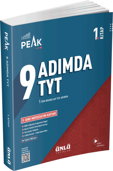 Best Peak 9. Sınıf 9 Adımda TYT Soru Bankası