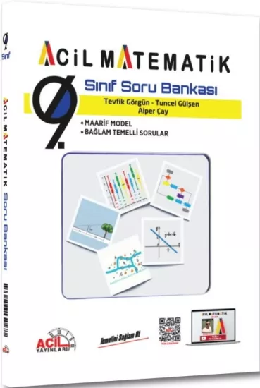 9. Sınıf Acil Matematik Soru Bankası Acil Yayınları - Hemen Satın Al