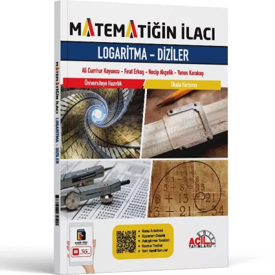 Matematiğin İlacı TYT Acil Matematik Logaritma Diziler Acil Yayınları - Hemen Satın Al