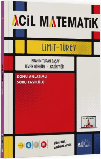 Acil Matematik Limit Türev Acil Yayınları - Hemen Satın Al