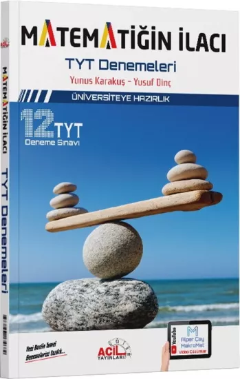 TYT Matematiğin İlacı Matematik Denemeleri Acil Yayınları - Hemen Satın Al