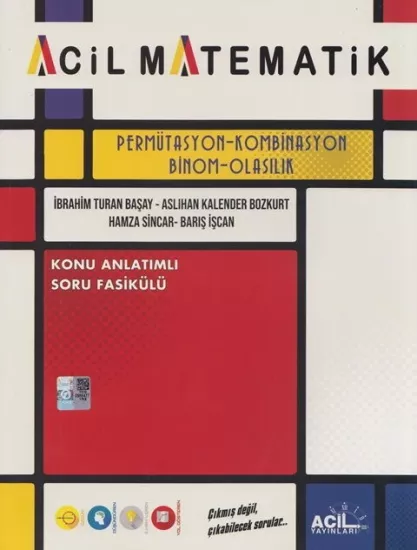 AYT Permütasyon Kombinasyon Binom Olasılık Konu Anlatımlı Soru Fasikülü Acil Yayınları - Hemen Satın Al
