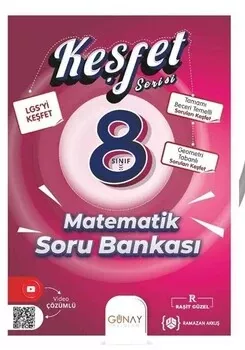 8. Sınıf Matematik Keşfet Serisi Soru Bankası Günay Yayınları - Hemen Satın Al