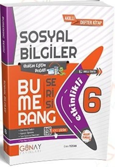 6. Sınıf Bumerang Sosyal Bilgiler Etkinlikli Kitap