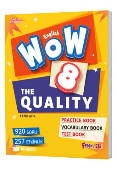 8.Sınıf Wow English The Quality Hepsi 1 Arada Wow English