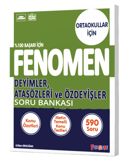 Ortaokullar İçin Deyimler Atasözleri Ve Özdeyişler Soru Bankası Fenomen Yayınları