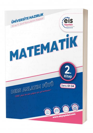 YKS Mavi Set DAF Matematik 2. Kitap Eis Yayınları