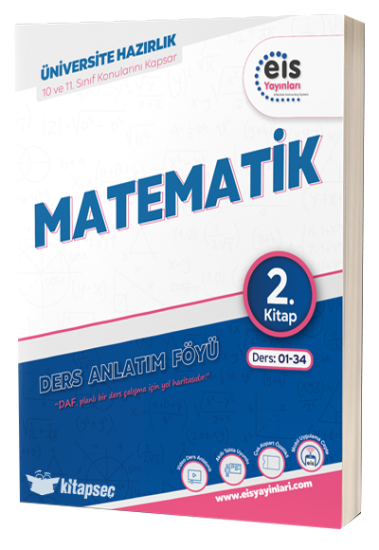 YKS Mavi Set DAF Matematik 2. Kitap Eis Yayınları