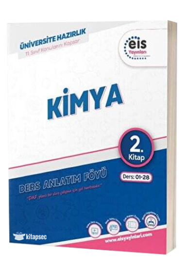 YKS Mavi Set DAF Kimya 2. Kitap Eis Yayınları