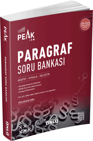 Ünlü Yayınları Best Peak Paragraf Soru Bankası