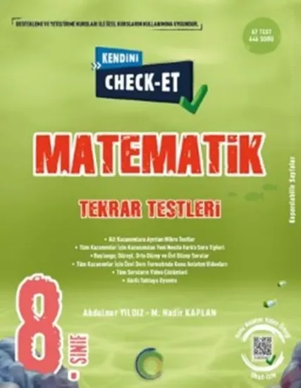 8. Sınıf Kendini Check - Et Matematik Tekrar Testleri Okyanus Yayıncılık
