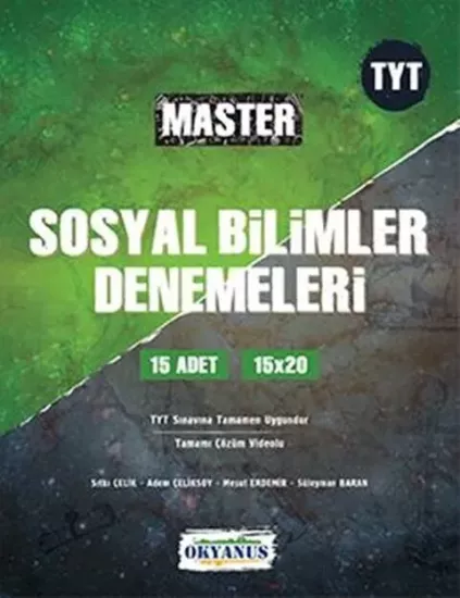 TYT Master 15 Sosyal Bilimler Denemeleri Okyanus Yayıncılık - Hemen Satın Al