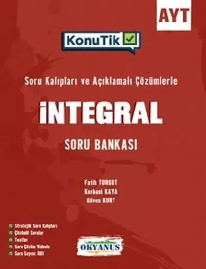 AYT KonuTik İntegral Soru Bankası Okyanus Yayıncılık
