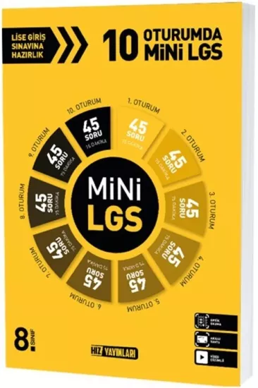 8. Sınıf LGS Mini Deneme Hız Yayınları - Hemen Satın Al
