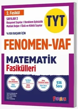 Fenomen Okul Yayınları TYT VAF Matematik Sayılar 2 Fasikülleri Fenomen Yayınları - Hemen Satın Al