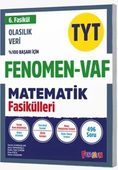 Fenomen Okul Yayınları TYT VAF Matematik Olasılık Veri Fasikülleri Fenomen Yayınları - Hemen Satın Al