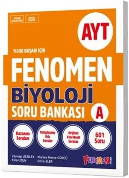 Fenomen Okul Yayınları AYT Biyoloji A Soru Bankası Fenomen Yayınları - Hemen Satın Al