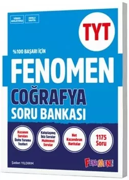 Fenomen Okul Yayınları TYT Coğrafya Soru Bankası Fenomen Yayınları - Hemen Satın Al