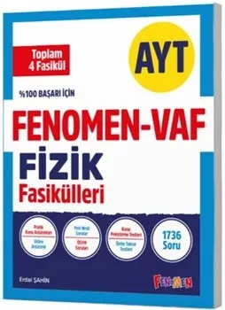 Fenomen Okul Yayınları AYT VAF Fizik Fasikülleri Seti Fenomen Yayınları - Hemen Satın Al