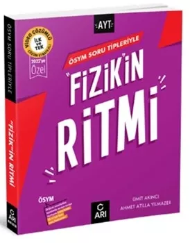 AYT ÖSYM Soru Tipleriyle Fiziğin Ritmi Arı Yayıncılık - Hemen Satın Al