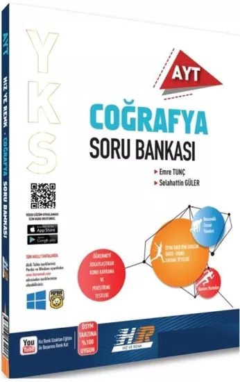 Hız ve Renk AYT Coğrafya Soru Bankası Hız ve Renk Yayınları - Hemen Satın Al