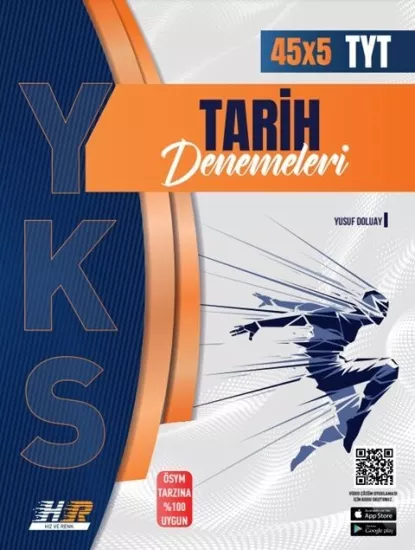TYT Tarih 45 x 5 Denemeleri Hız ve Renk Yayınları - Hemen Satın Al