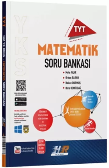 Hız ve Renk TYT Matematik Soru Bankası Hız ve Renk Yayınları - Hemen Satın Al