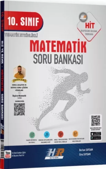 Hız ve Renk 10. Sınıf Matematik HİT Soru Bankası Hız ve Renk Yayınları - Hemen Satın Al