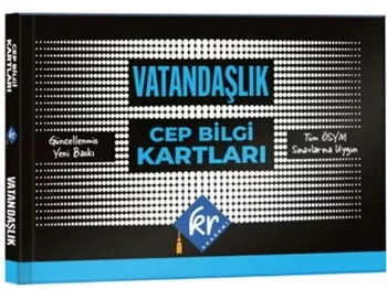 KR Akademi KPSS Tüm Sınavlar İçin Vatandaşlık Cep Bilgi Kartları KR Akademi Yayınları - Hemen Satın Al
