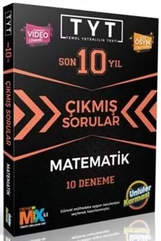 2021 Ünlüler Karması TYT Matematik Karması Tıpkı Basım 10 Deneme Ünlüler Karması - Hemen Satın Al