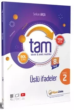 8. Sınıf Tam Matematik 2 - Üslü Sayılar Hiper Zeka Yayınları - Hemen Satın Al
