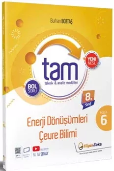 8. Sınıf Tam fen bilimleri 6 - Enerji Dönüşümü Hiper Zeka Yayınları - Hemen Satın Al