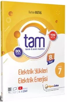 8. Sınıf Tam Fen Bilimleri 7 - Elektrik Yükleri Hiper Zeka Yayınları - Hemen Satın Al
