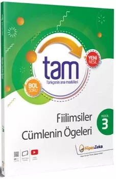 8. Sınıf Tam Türkçe 3 – Fiilimsi ve Cümlenin Öğeler Hiper Zeka Yayınları - Hemen Satın Al