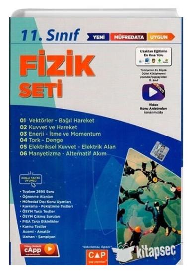 11. Sınıf Set Anadolu Fizik - 2022