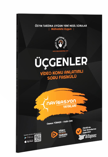 2024 Üçgenler Video Konu Anlatımlı Soru Fasikülü Navigasyon Yayınları