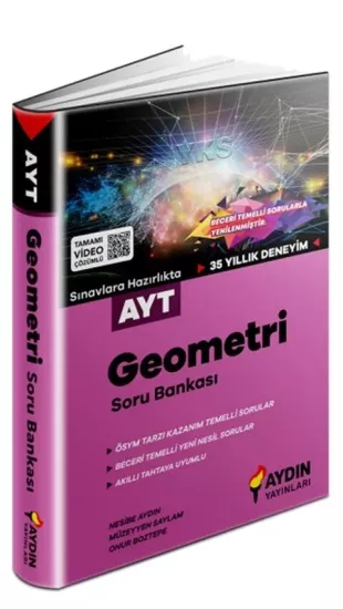 AYT Geometri Soru Bankası Aydın Yayınları