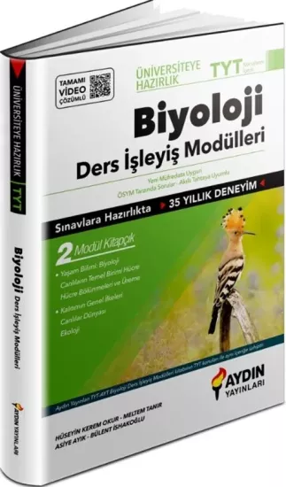 Üniversiteye Hazırlık TYT Biyoloji Ders İşleyiş Modülleri Aydın Yayınları