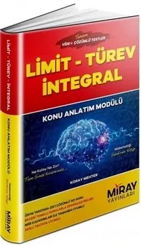Limit - Türev - İntegral Konu Anlatım Modülü Miray Yayınları