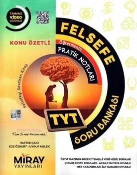 TYT Felsefe Konu Özetli Soru Bankası Miray Yayınları