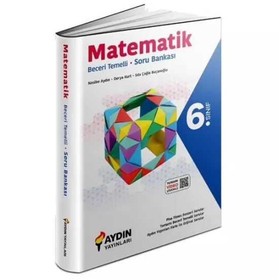 6. Sınıf Matematik Beceri Temelli Soru Bankası Aydın Yayınları