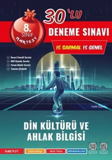 8. Sınıf Mod Din Kültürü Ve Ahlak Bilgisi 30 Deneme Sınavı Nartest Yayınları - Hemen Satın Al