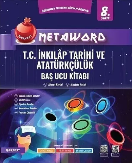8. Sınıf Metaword İnkilap Tarihi Nartest Yayınları