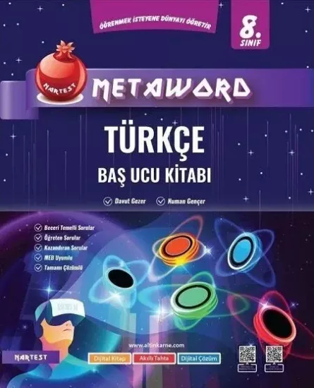 8. Sınıf Metaword Türkçe Nartest Yayınları