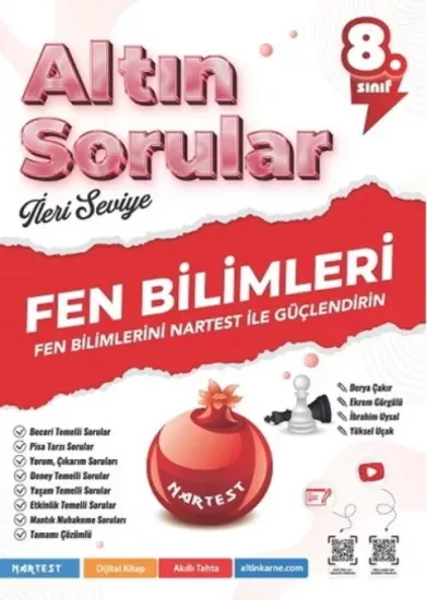 8. Sınıf Power-up Fen Bilimleri Soru Bankası Nartest Yayınları