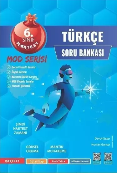 6. Sınıf Mod Türkçe Soru Bankası Nartest Yayınları