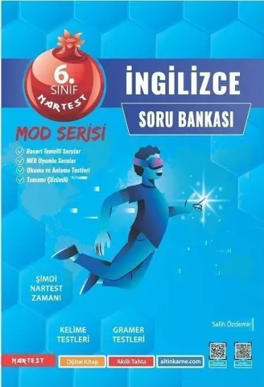 6. Sınıf Mod İngilizce Soru Bankası Nartest Yayınları