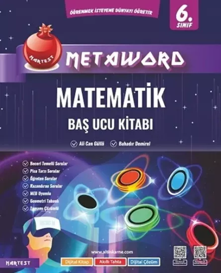 6. Sınıf Matematik Metaword Baş Ucu Kitabı Nartest Yayınları - Hemen Satın Al