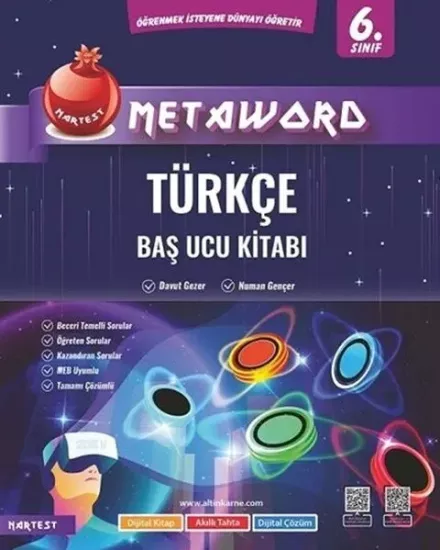 6. Sınıf Türkçe Metaword Baş Ucu Kitabı Nartest Yayınları - Hemen Satın Al